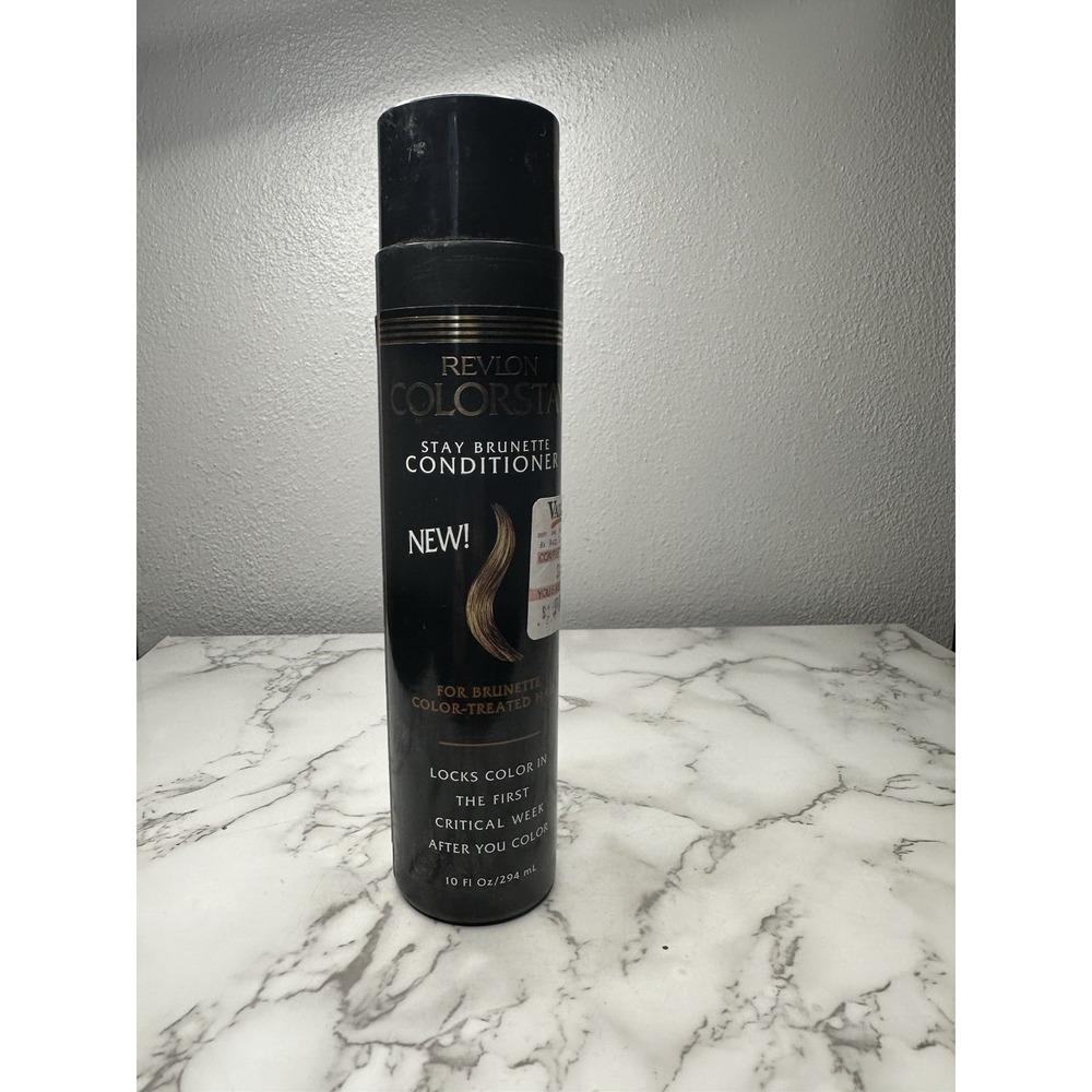 Vtg 90's Revlon Colorstay Stay Brunette Conditioner Color Treated Hair 10oz